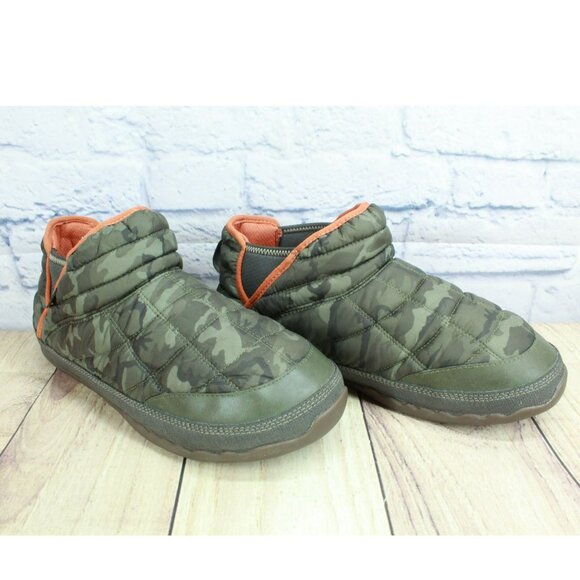 LL Bean Mountain Classic Multicolor Nylon Quilted Anti-Odor Ankle Boots Sz 11 M - Picture 3 of 10